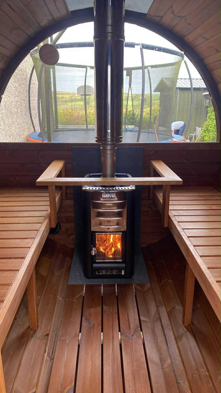 Barrel sauna 220