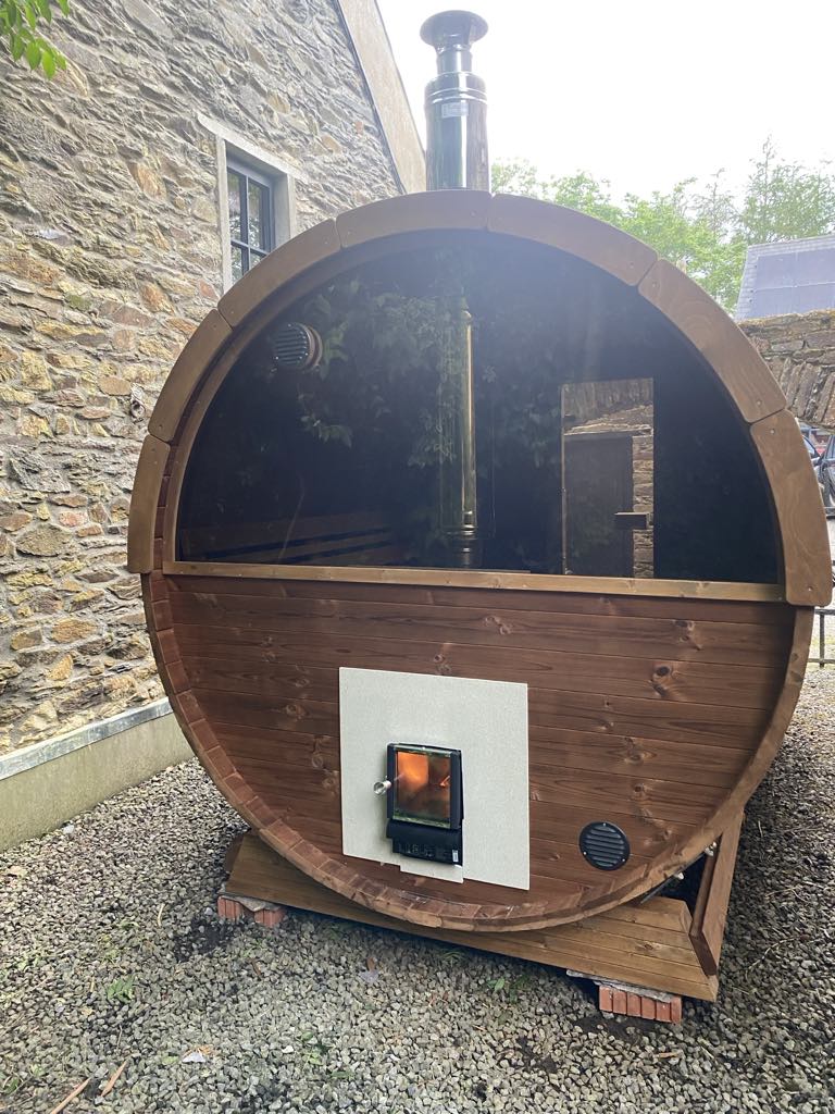 Barrel sauna 280